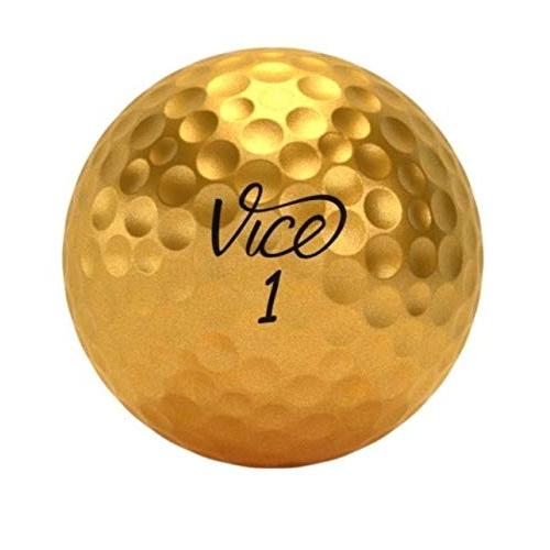 Vice Pro Plus Gold Limited Edition Golf Balls YS0000030136308377tinybird 通販 Yahoo!ショッピング