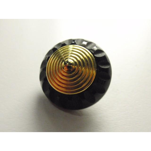 金色のとんがり帽子のボタン 1024 21mm 紺色 ネイビー 円錐形 コート コスプレ にも使える | 