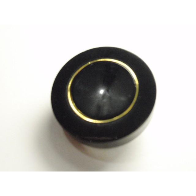 金色のリング入りボタン 1025 27mm 紺色 ネイビー 厚みが有り コート コスプレ にも使える | 