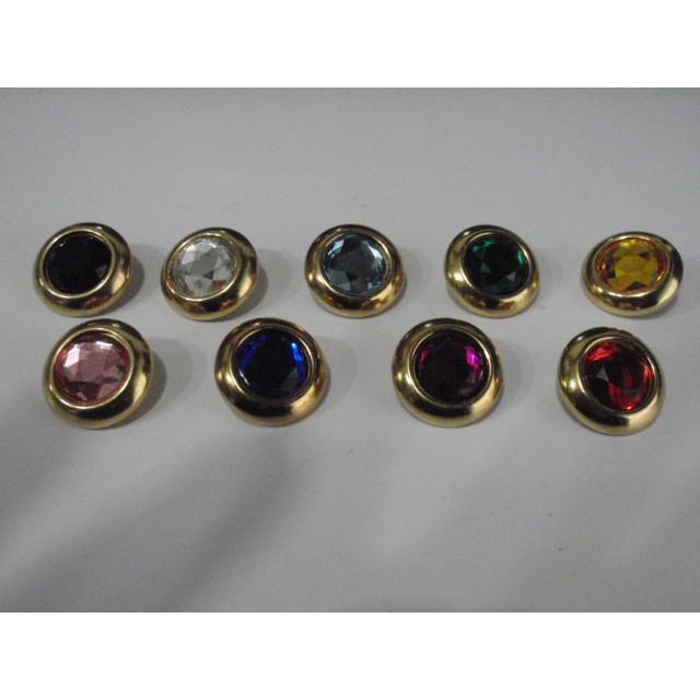 アクリルカット付ボタン 11295 アクアマリン/G 20mm |  | 10