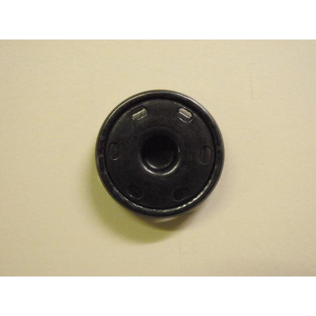 金属ボタン 596225 BIG スナップ 25mm BN 黒 大きい スナップ