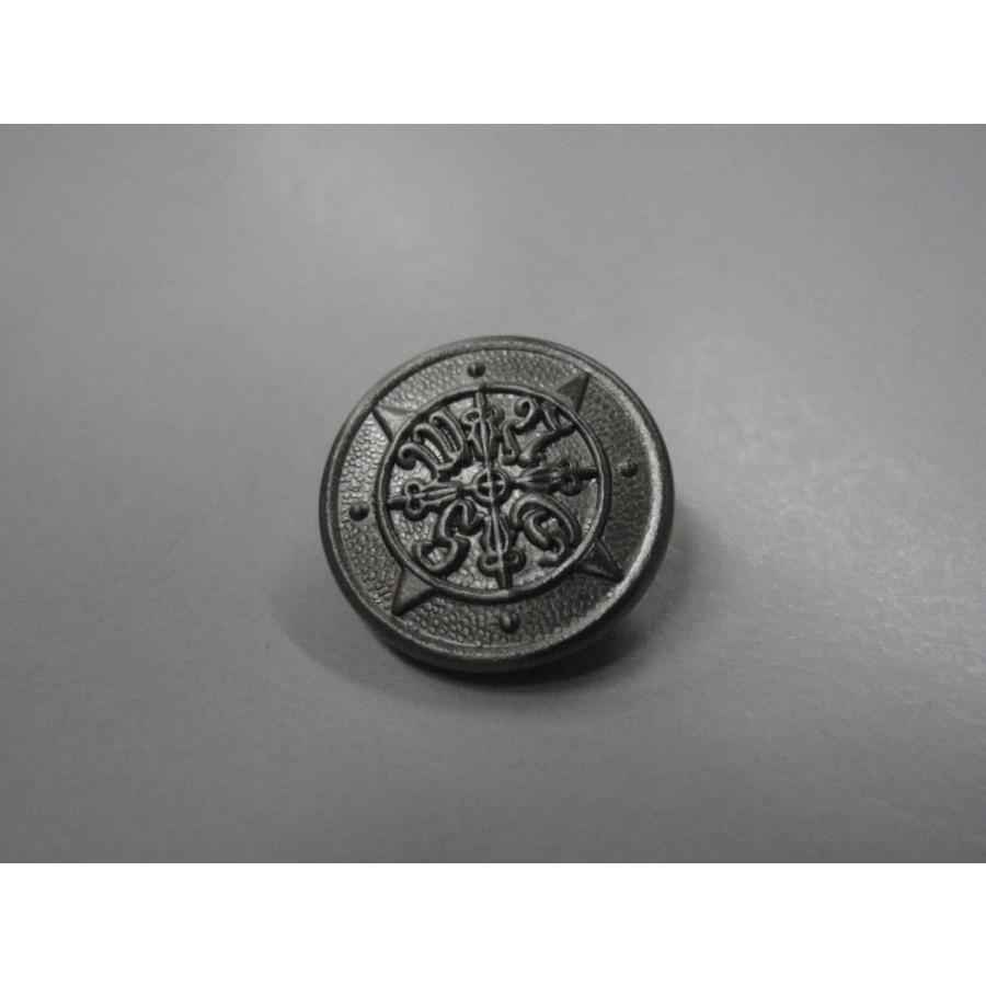金属ボタン 7653 S シルバー 15mm メタルボタン 紳士 ジャケット ブレザー メンズ スーツ ベスト | 