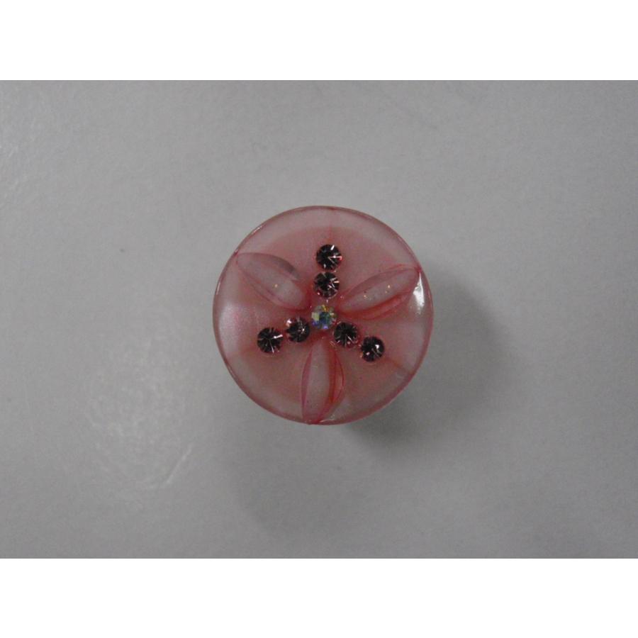 ラインストーン入りボタン F0342 15mm | 