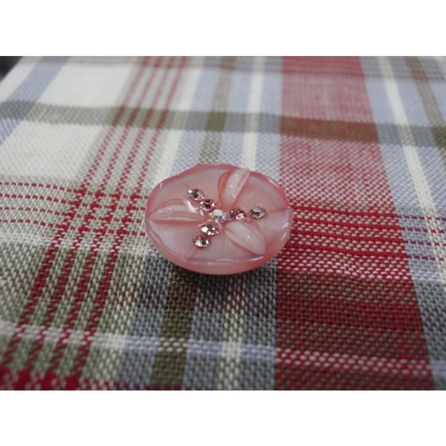 ラインストーン入りボタン F0342 15mm |  | 01