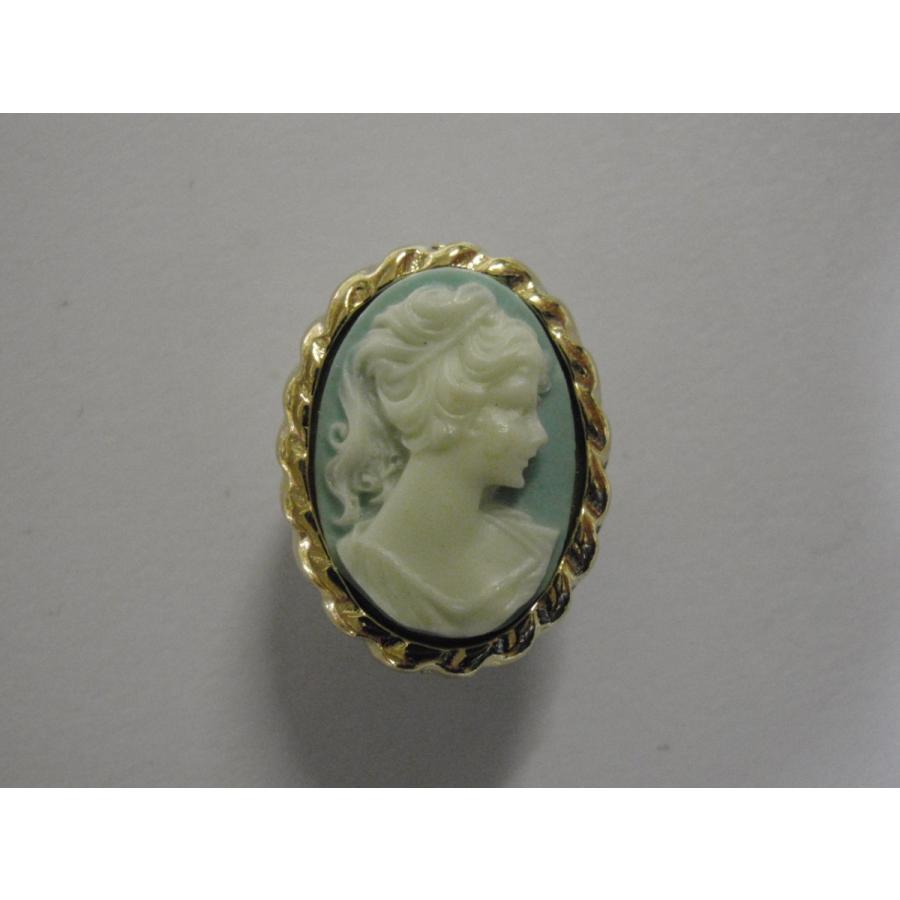 カメオボタン F2644 21mm アクセサリーボタン アクセサリー ブローチ