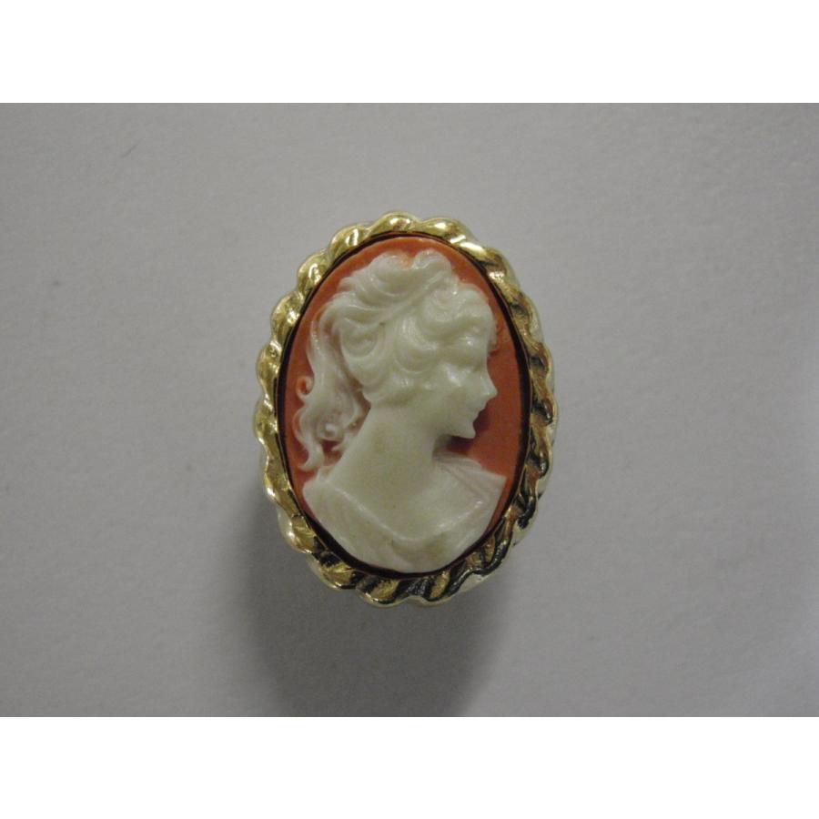 カメオボタン F2644 21mm アクセサリーボタン アクセサリー ブローチ