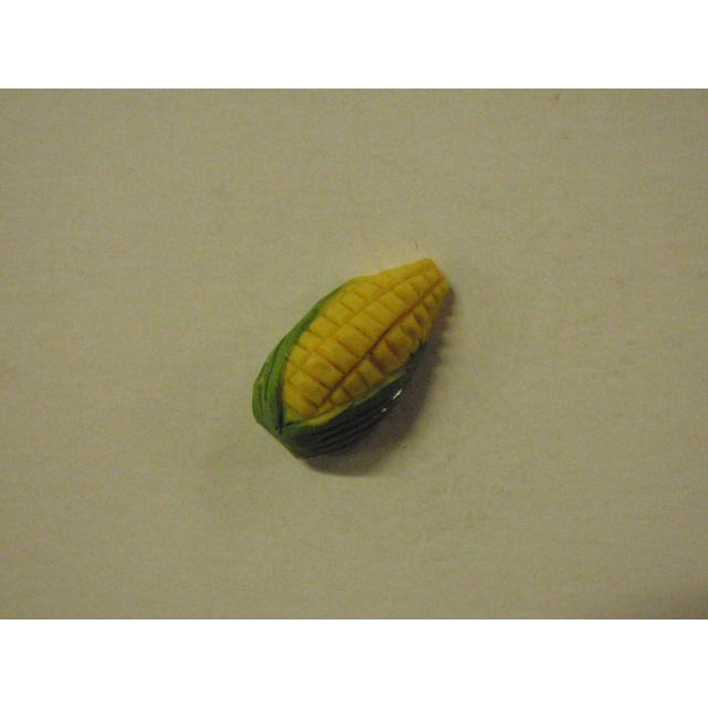ホビーボタン 004 サラダ 03(トウモロコシ) 野菜 ワンポイント マーク | 