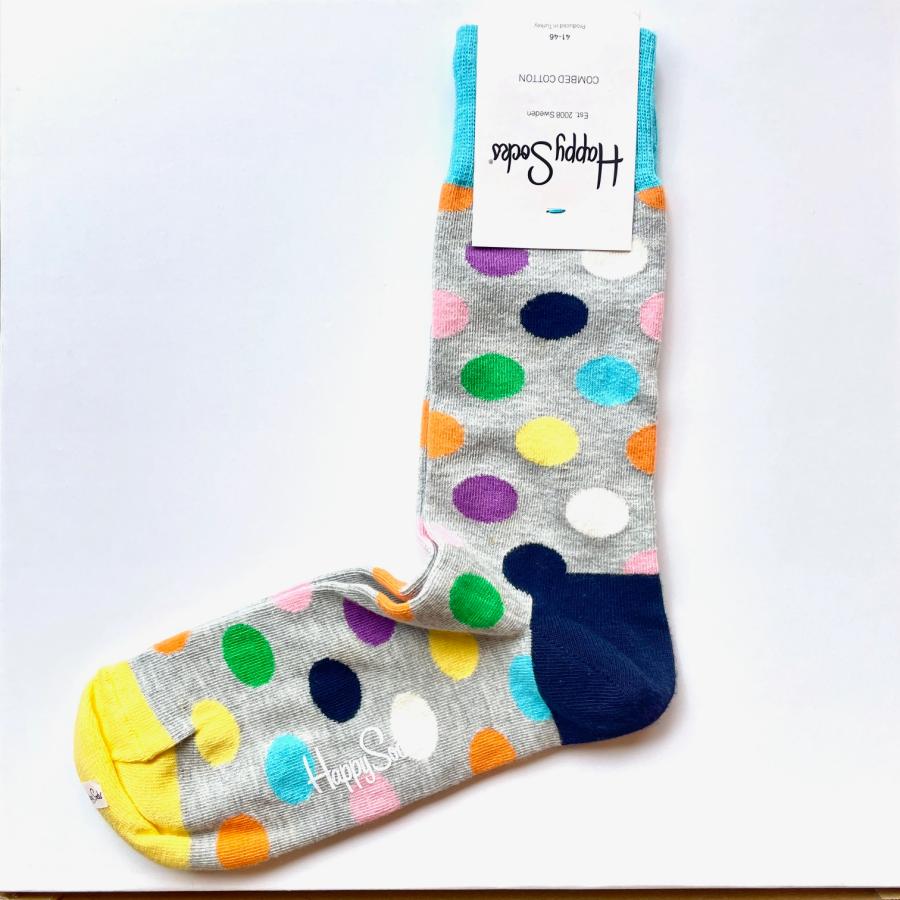 Happy Socks（ハッピーソックス） メンズ ドット柄 BIG DOT SOCK
