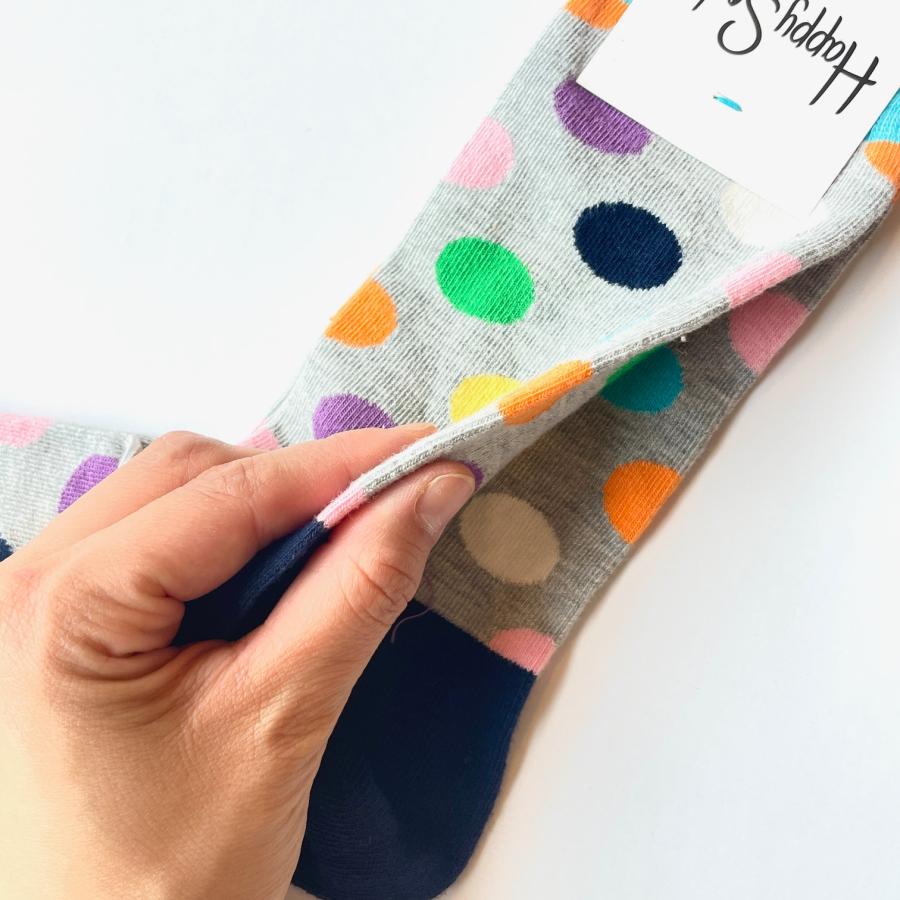Happy Socks（ハッピーソックス） メンズ ドット柄 BIG DOT SOCK