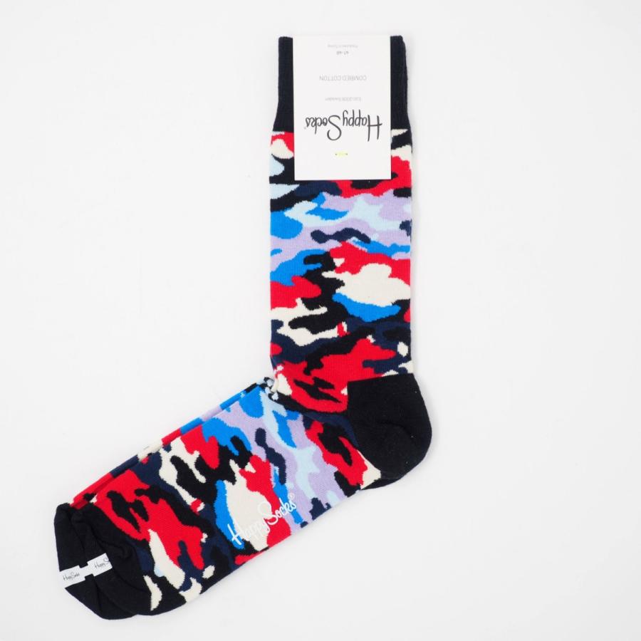 Happy Socks（ハッピーソックス） メンズ レディース 迷彩柄 ブラック