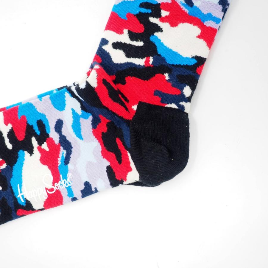 Happy Socks（ハッピーソックス） メンズ レディース 迷彩柄 ブラック
