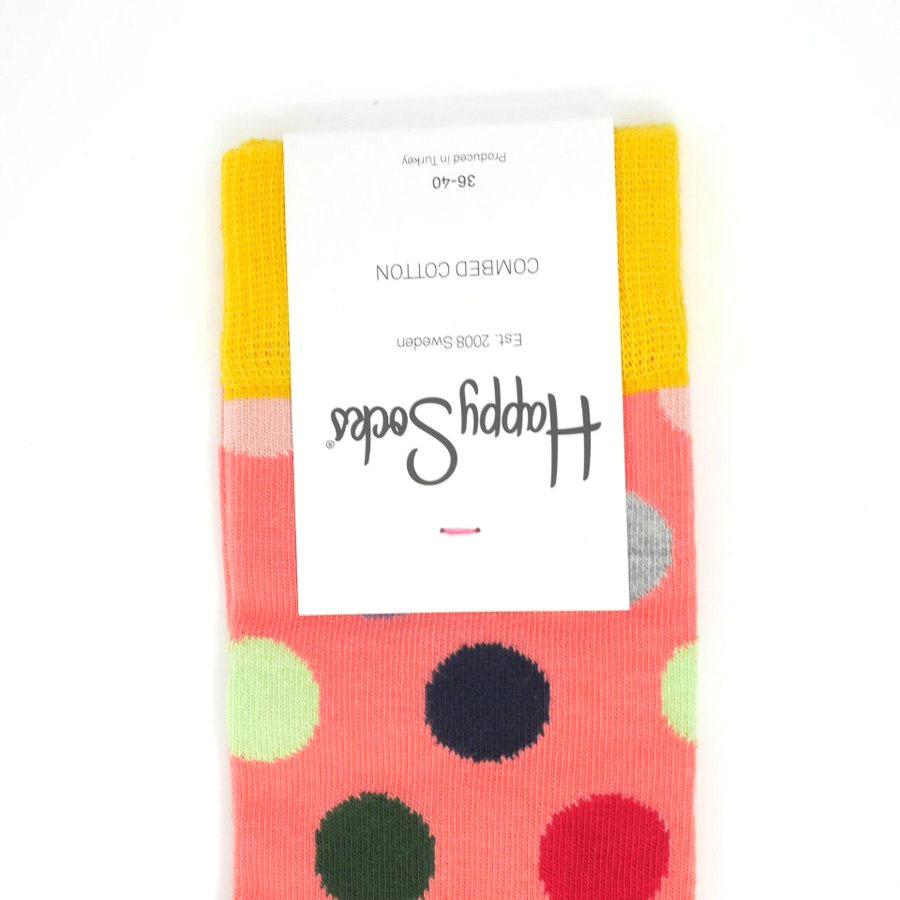 ハッピーソックス レディース ドット HAPPY SOCKS  BIG DOT SOCK（メール便送 料無料！）｜tiogruppen｜02