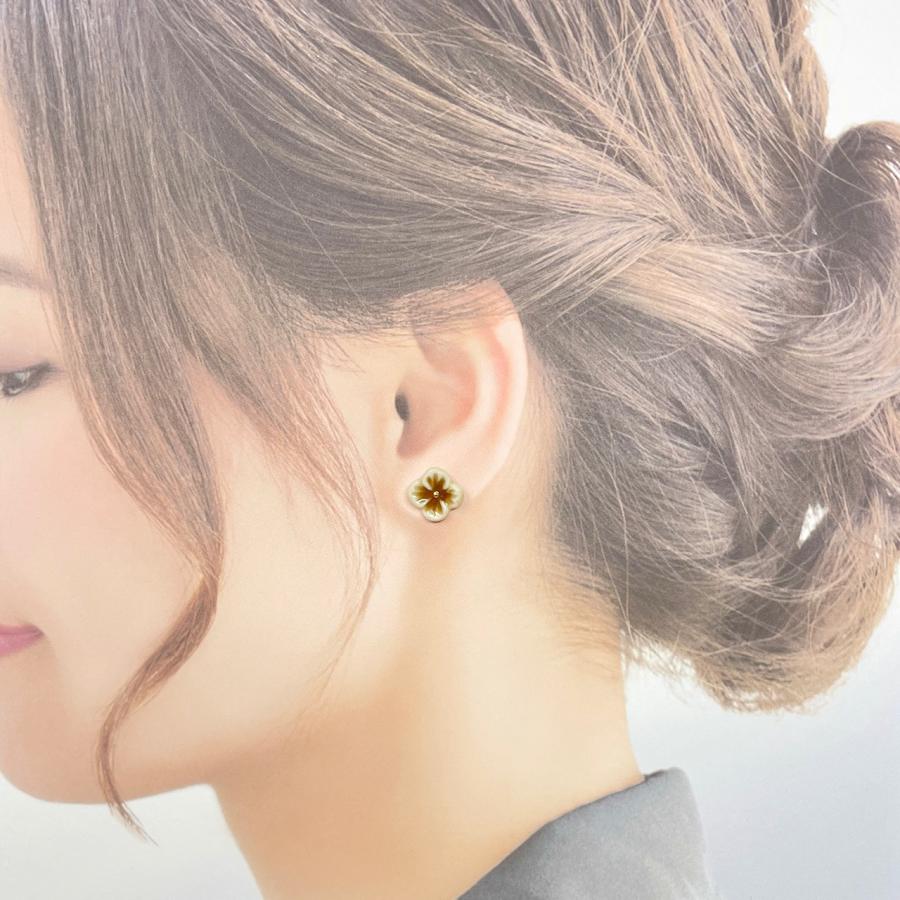 七窯社 プチ 美濃焼 アクセサリー イヤリング/ピアス（メール便対応