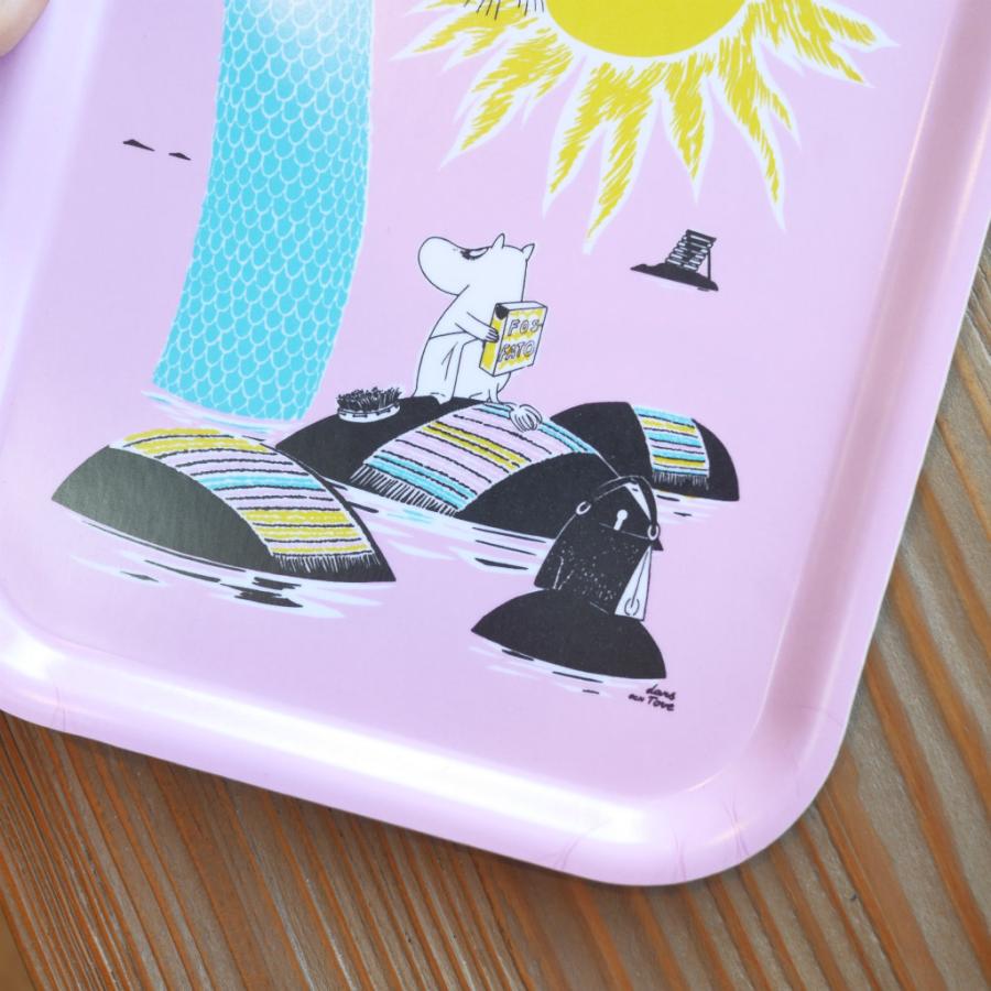 MOOMIN（ムーミン） トレイSキープスウェーデンタイディーピンク Opto