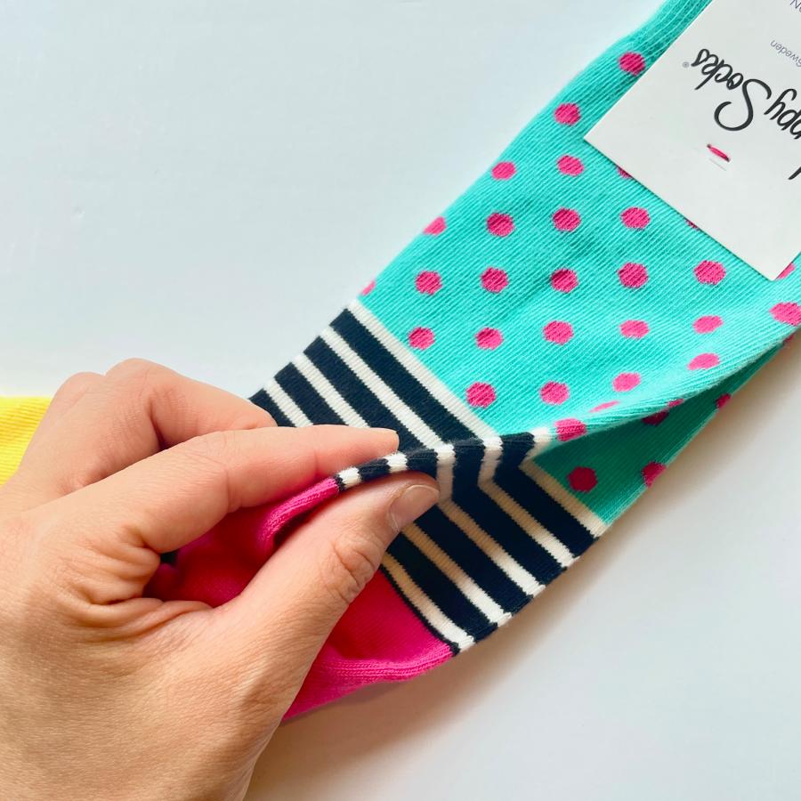 Happy Socksの靴下 Happy Socks（ハッピーソックス） メンズ レディース STRIPES & DOTS