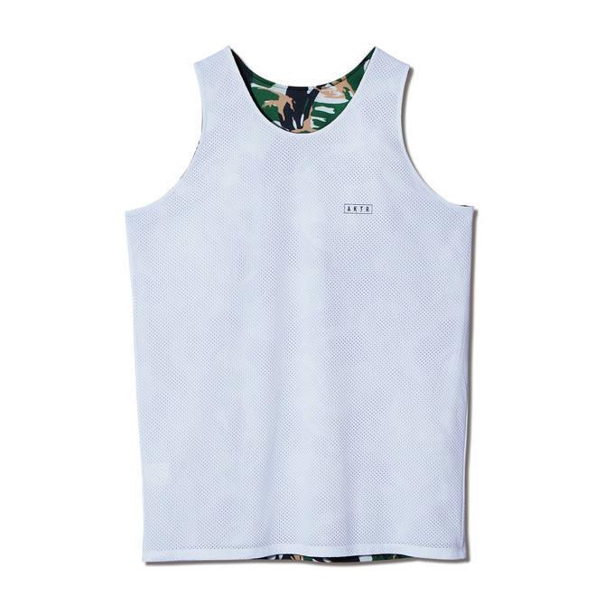 AKTR DPM CAMO REVERSIBLE TANK 【122002001】GREENxWHITE 　 |  | 03