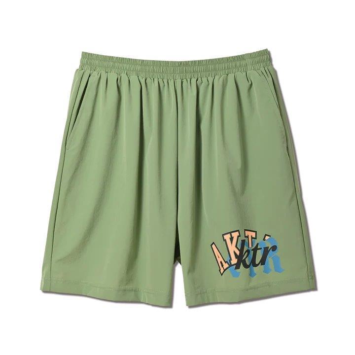 AKTR MIXTURE LOGO SHORT WIDE PANTS 【123017002 】MT | 