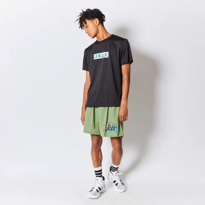 AKTR MIXTURE LOGO SHORT WIDE PANTS 【123017002 】MT |  | 10