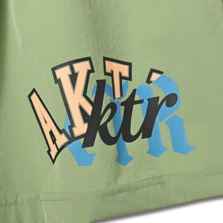 AKTR MIXTURE LOGO SHORT WIDE PANTS 【123017002 】MT |  | 02