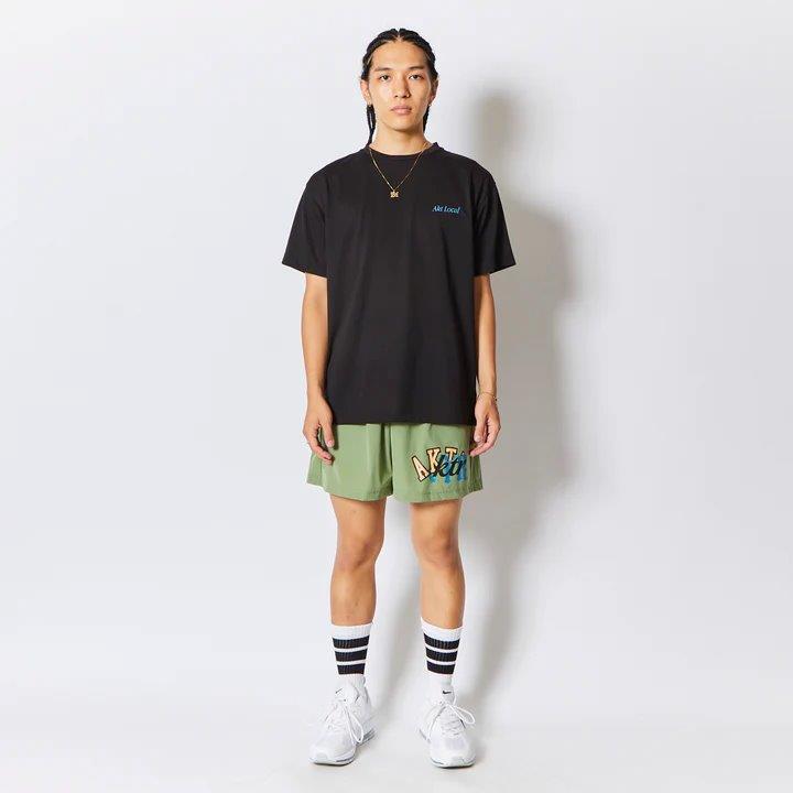 AKTR MIXTURE LOGO SHORT WIDE PANTS 【123017002 】MT |  | 04