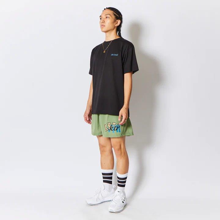 AKTR MIXTURE LOGO SHORT WIDE PANTS 【123017002 】MT |  | 05
