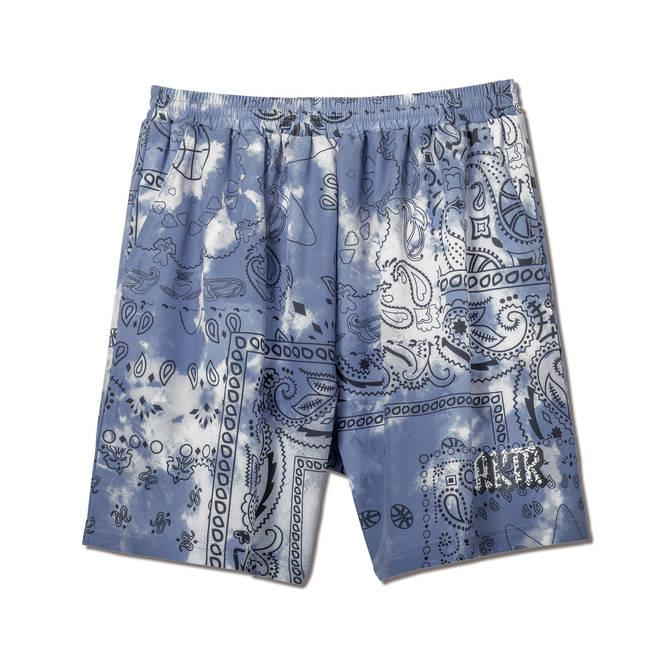 AKTR PAISLEY TIE DYE 6.5-INCH SHORTS【223035002】BL | 