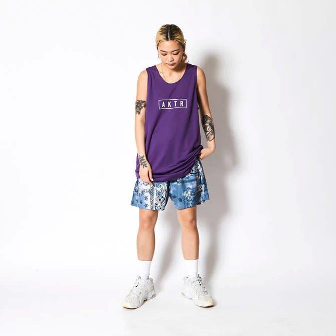 AKTR PAISLEY TIE DYE 6.5-INCH SHORTS【223035002】BL |  | 11