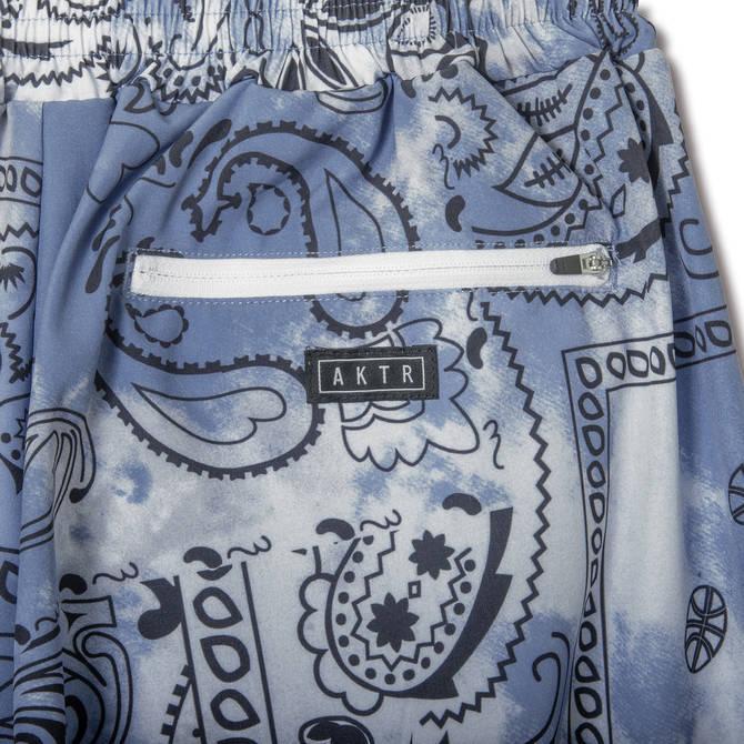 AKTR PAISLEY TIE DYE 6.5-INCH SHORTS【223035002】BL |  | 03