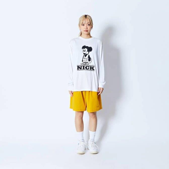 AKTR CARTOON NICK  L/S SPORTS TEE【224022005】WH |  | 06