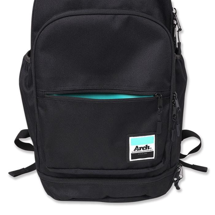 Arch workout backpack 2.0【A222103】black/mint |  | 05