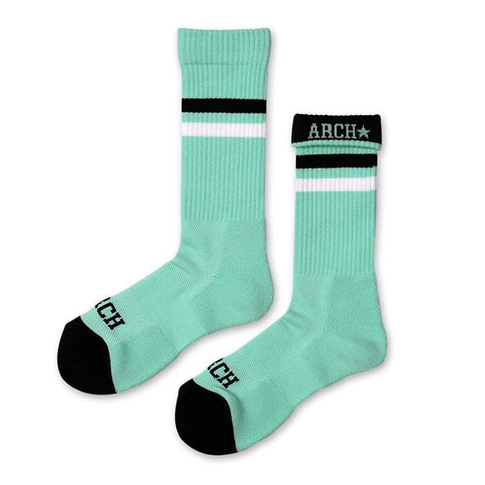 Arch top line crew mid. socks 【A320108】mint/black :A320107mintblue:Tipoff - 通販 - Yahoo!ショッピング Arch top line crew mid. socks 【A320108】mint/black :A320107mintblue:Tipoff - 通販 - Yahoo!ショッピング