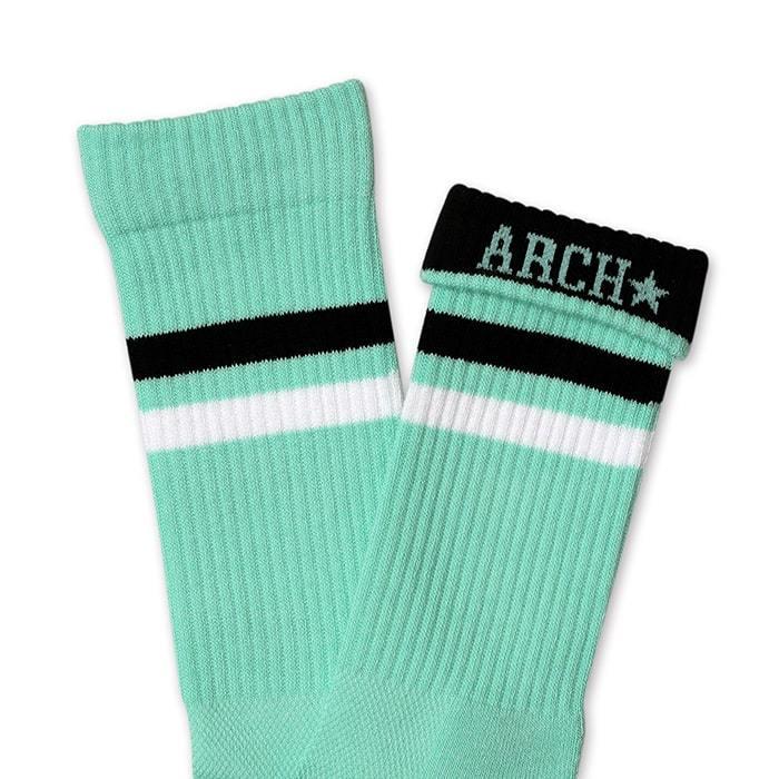 Arch top line crew mid. socks 【A320108】mint/black :A320107mintblue:Tipoff - 通販 - Yahoo!ショッピング Arch top line crew mid. socks 【A320108】mint/black :A320107mintblue:Tipoff - 通販 - Yahoo!ショッピング