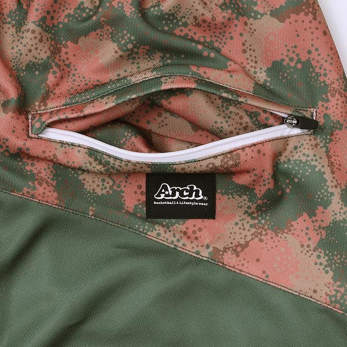 Arch  spray camo shorts【B121-120】loden green |  | 04