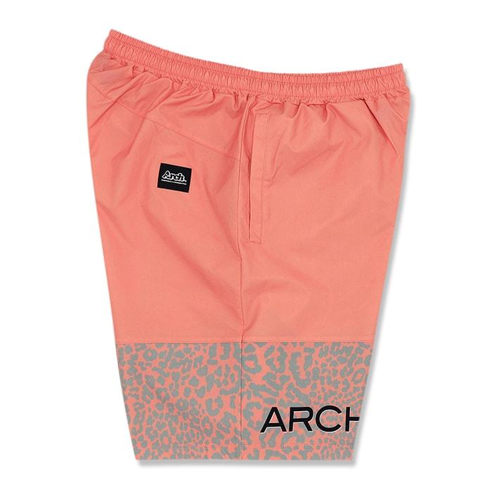 Arch two-tone leopard shorts【B123141】coral |  | 02