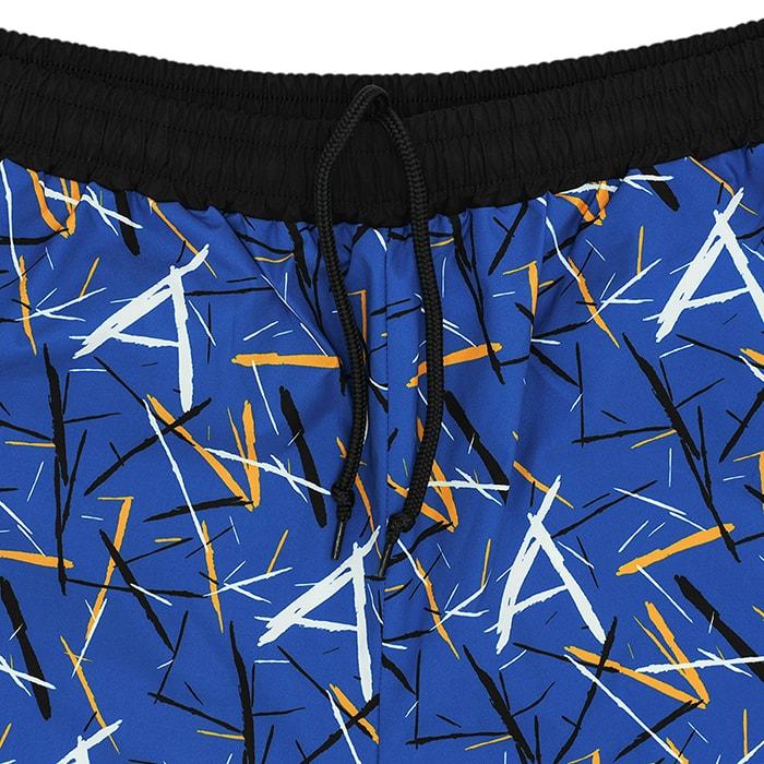 Arch scratched shorts【B124103】blue |  | 03