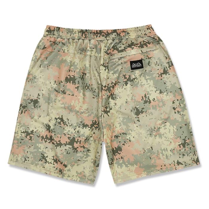 Arch overlap camo shorts【B124105】sand |  | 01