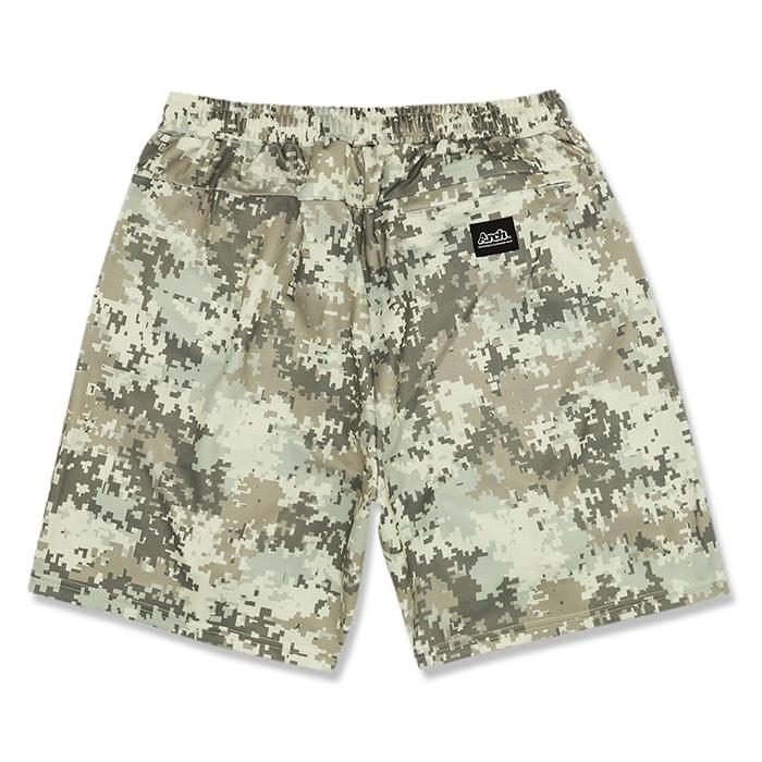 Arch overlap camo shorts【B124106】silver white |  | 01