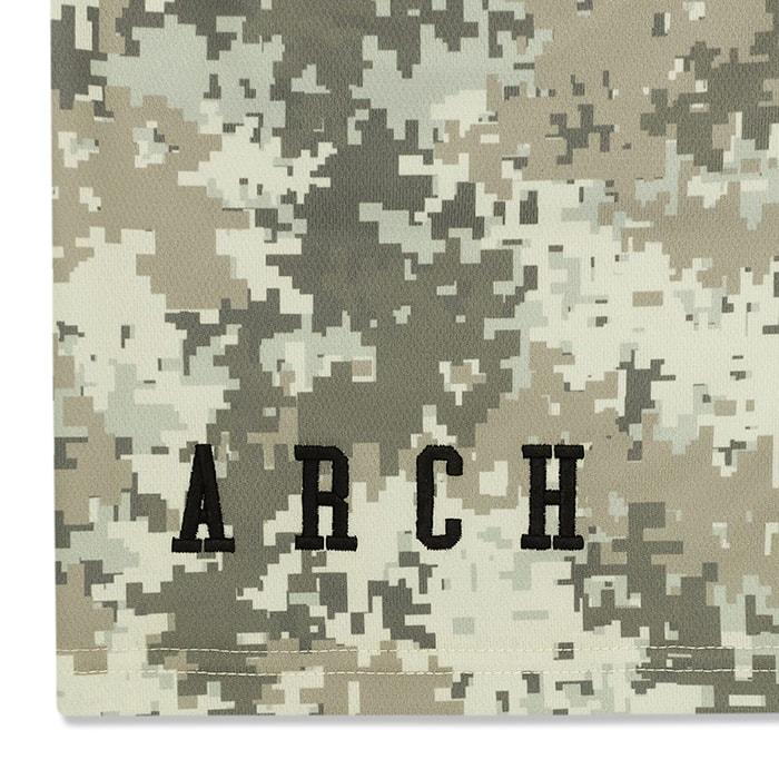 Arch overlap camo shorts【B124106】silver white |  | 02