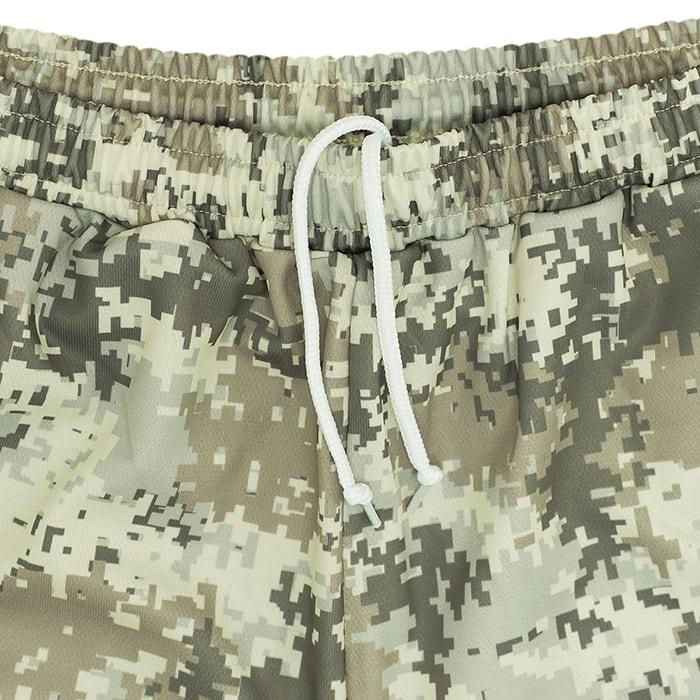 Arch overlap camo shorts【B124106】silver white |  | 03