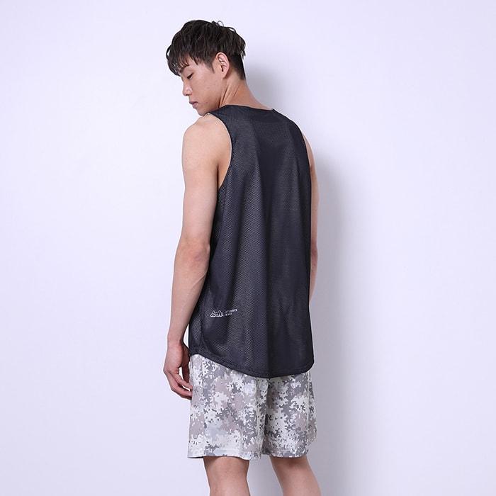 Arch overlap camo shorts【B124106】silver white |  | 08