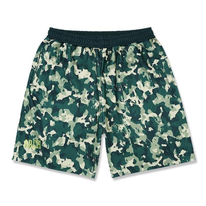 Arch watercolor shorts【B124111】teal | 