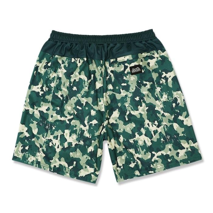 Arch watercolor shorts【B124111】teal |  | 01