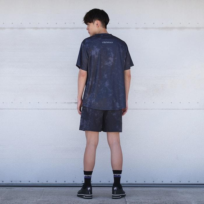 Arch blurred shorts【B124120】black |  | 08