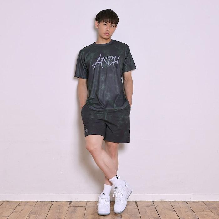 Arch blurred shorts【B124122】khaki |  | 07