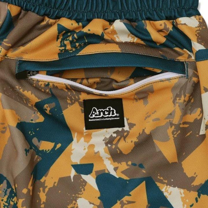 Arch debris shorts【B124125】mustard |  | 04