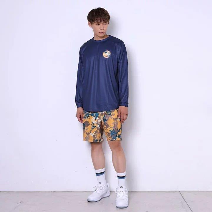 Arch debris shorts【B124125】mustard |  | 06