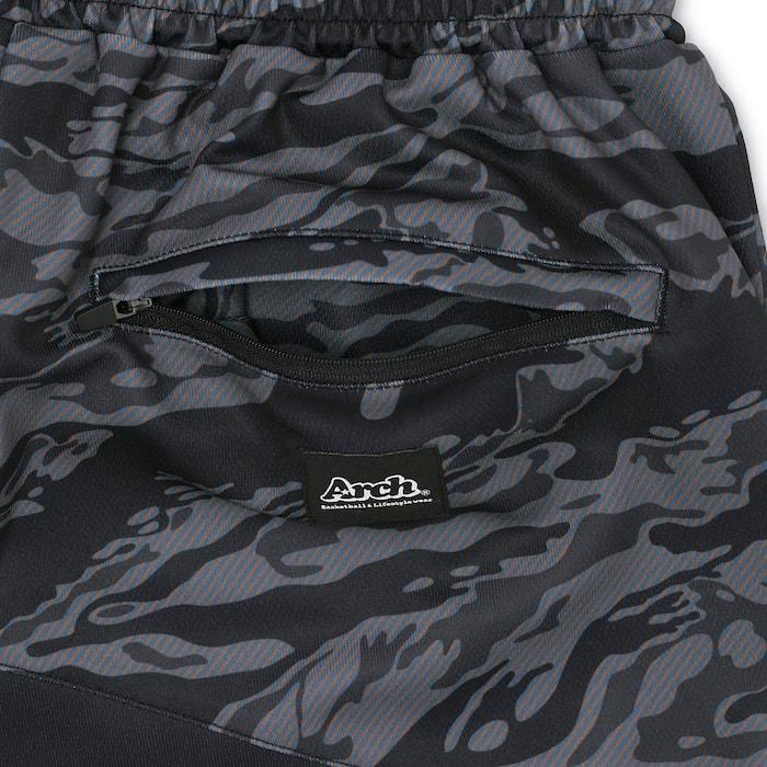 Arch tiger stripe camo shorts【B124133】black |  | 05