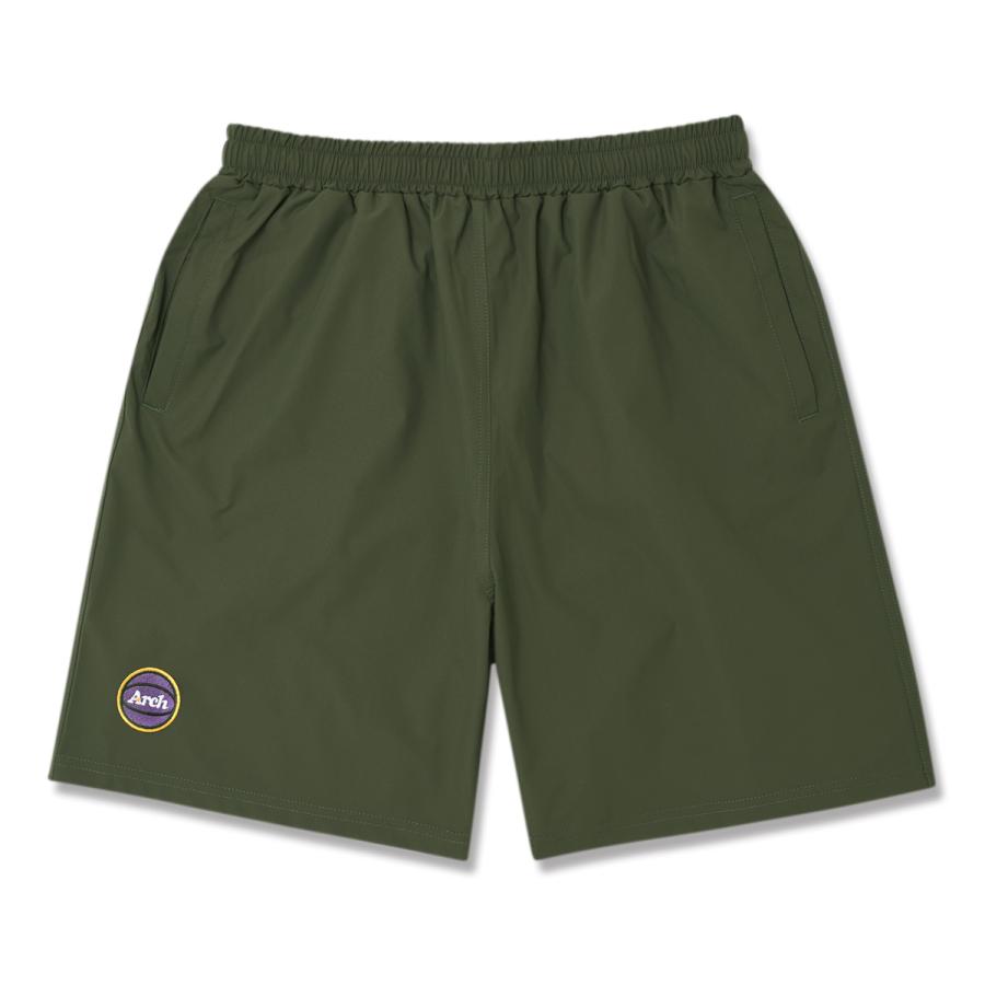Arch solid color shorts【B124138】kahki | 