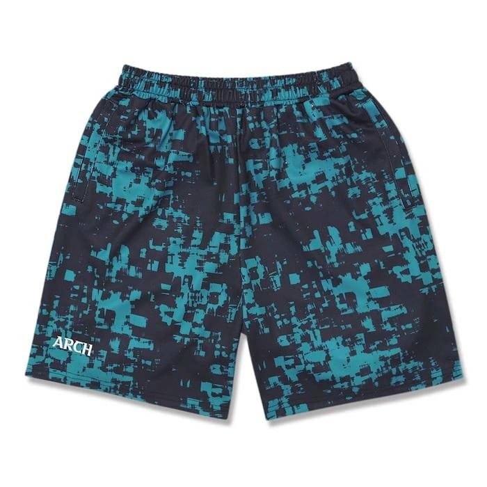 Arch grid faded shorts【B125110】deep ocean | 