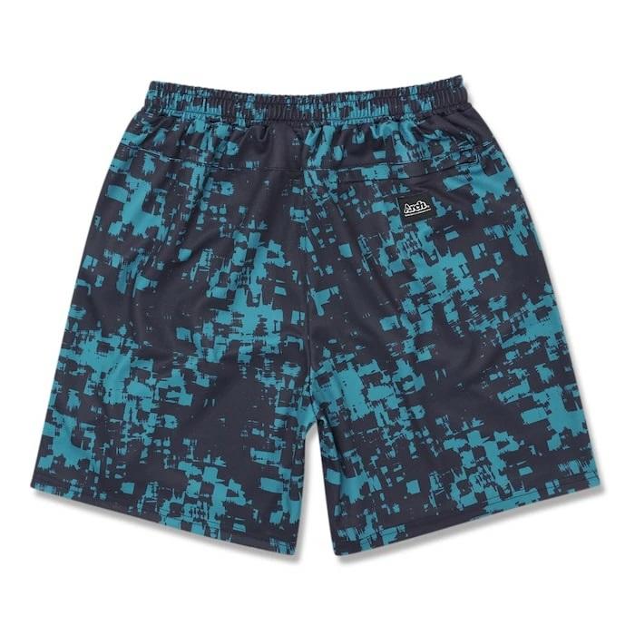 Arch grid faded shorts【B125110】deep ocean |  | 01